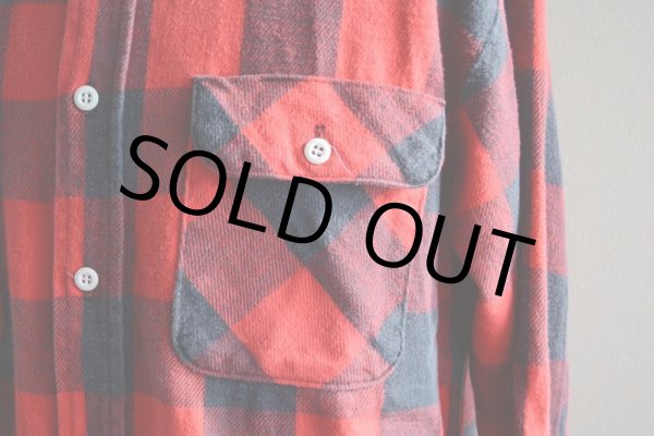 画像7: 1970s BIG YANK ヘビーネルシャツ  表記L  (7)