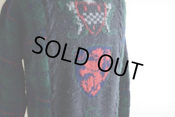 画像7: 1980s Woolrich ウールセーター  表記M  (7)