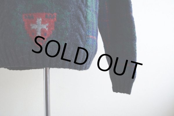 画像8: 1980s Woolrich ウールセーター  表記M  (8)