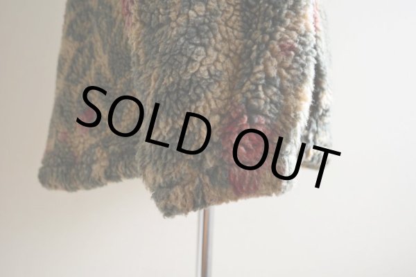 画像10: 1990s Woolrich フルジップ総柄ボアパーカー  表記WOMEN'S S  (10)