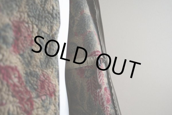 画像12: 1990s Woolrich フルジップ総柄ボアパーカー  表記WOMEN'S S  (12)