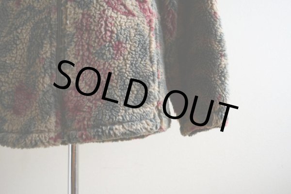 画像9: 1990s Woolrich フルジップ総柄ボアパーカー  表記WOMEN'S S  (9)