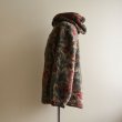 画像4: 1990s Woolrich フルジップ総柄ボアパーカー　 表記WOMEN'S S  (4)