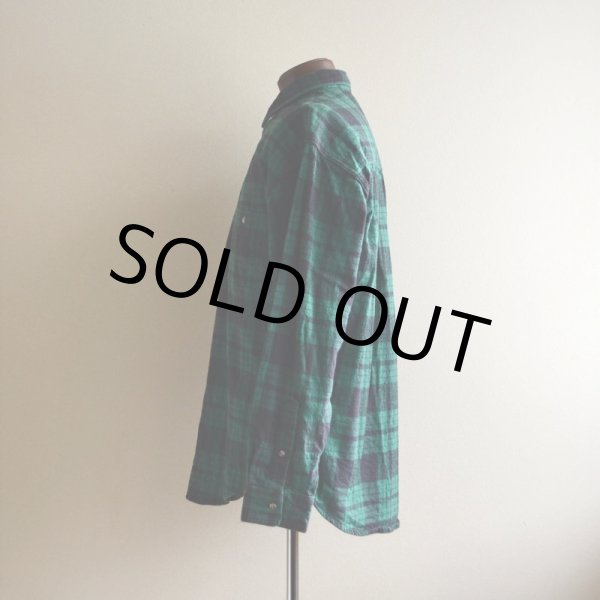 画像4: 1980s EddieBauer フランネルシャツ  表記M  (4)