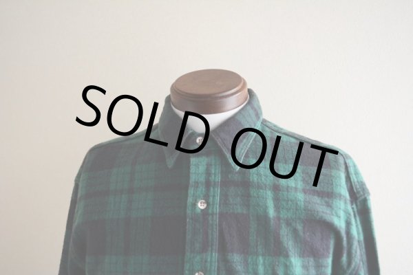 画像6: 1980s EddieBauer フランネルシャツ  表記M  (6)