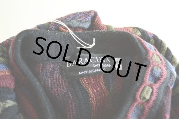 画像5: 1990s 3Dニットセーター　 表記L  (5)