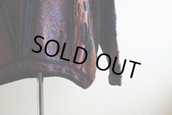 画像7: 1990s 3Dニットセーター　 表記L  (7)