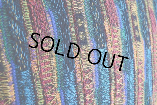 画像9: 1990s 3Dニットセーター　 実寸L-XL  (9)