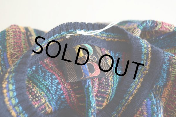 画像5: 1990s 3Dニットセーター　 実寸L-XL  (5)