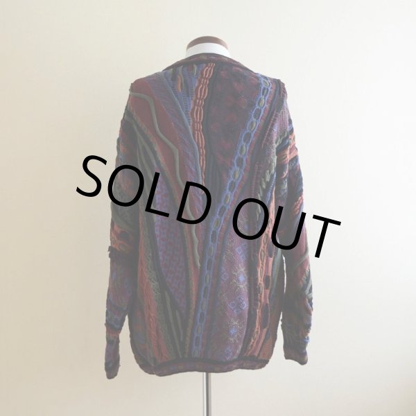 画像3: 1990s 3Dニットセーター　 表記L  (3)