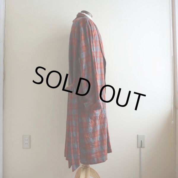 画像2: 1960s BRENT ウールガウン  表記XL  (2)