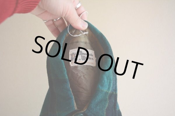 画像5: 1960s Minnesota Woolen マチ付きウールシャツ　 実寸L  (5)