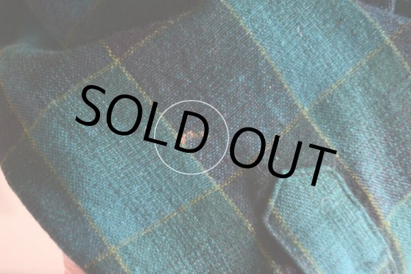 画像15: 1960s Minnesota Woolen マチ付きウールシャツ　 実寸L  (15)