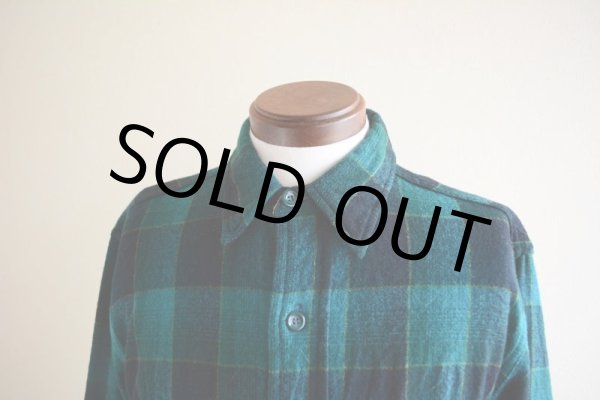 画像6: 1960s Minnesota Woolen マチ付きウールシャツ　 実寸L  (6)