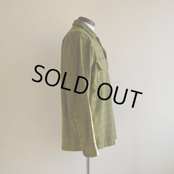 画像2: 1960s PENDLETON ウールシャツ  表記M  (2)