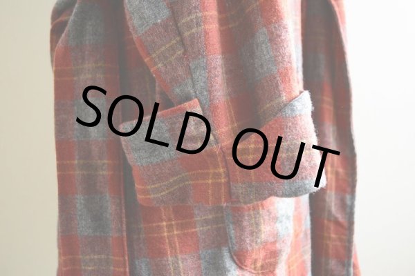 画像9: 1960s BRENT ウールガウン  表記XL  (9)