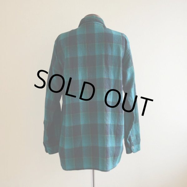 画像3: 1960s Minnesota Woolen マチ付きウールシャツ　 実寸L  (3)