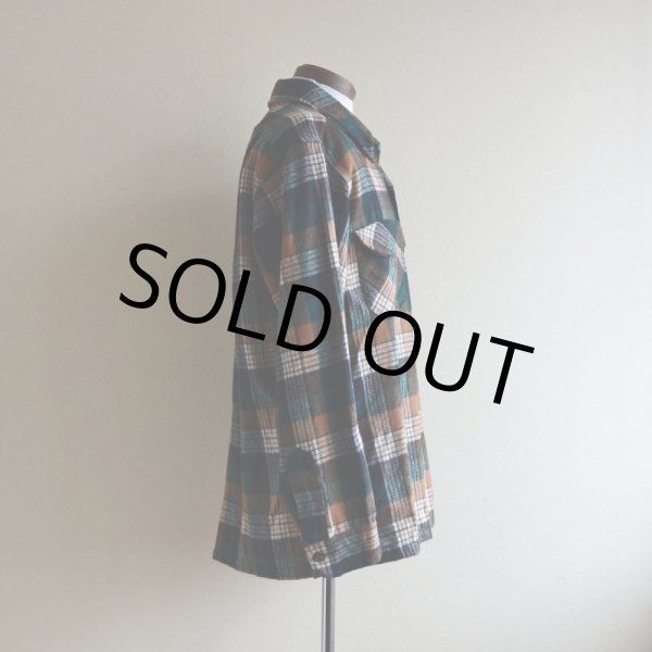 画像2: 1970s PENDLETON ウールシャツ  表記L  (2)