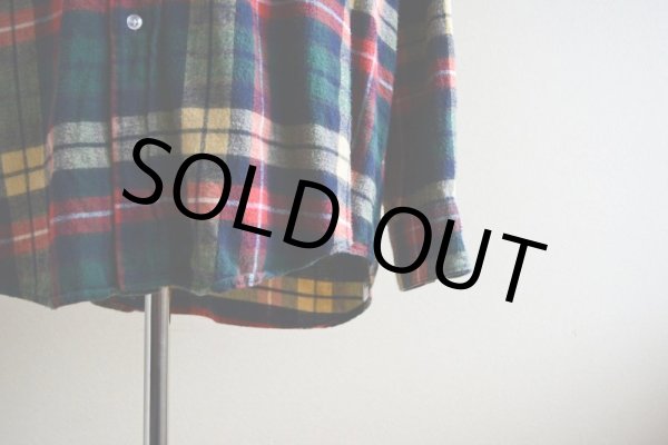 画像8: 1980s L.L.Bean ネルシャツ  表記L  (8)