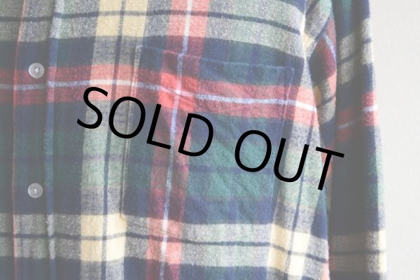 画像7: 1980s L.L.Bean ネルシャツ  表記L  (7)