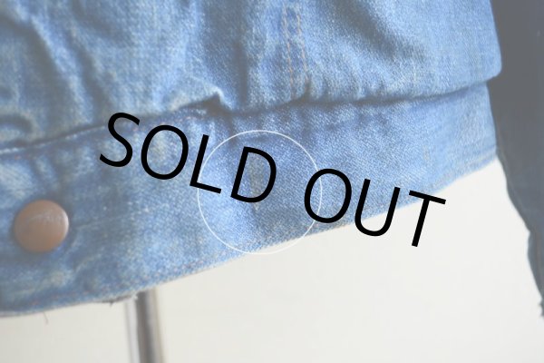 画像17: 1970s Wrangler デニムボアジャケット  実寸XL  (17)