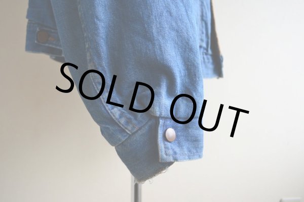 画像12: 1970s Wrangler デニムボアジャケット  実寸XL  (12)