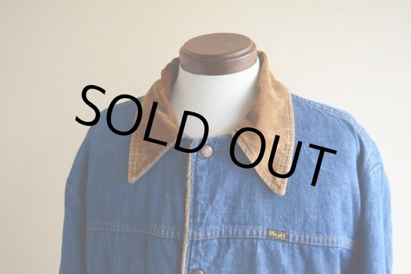 画像7: 1970s Wrangler デニムボアジャケット  実寸XL  (7)