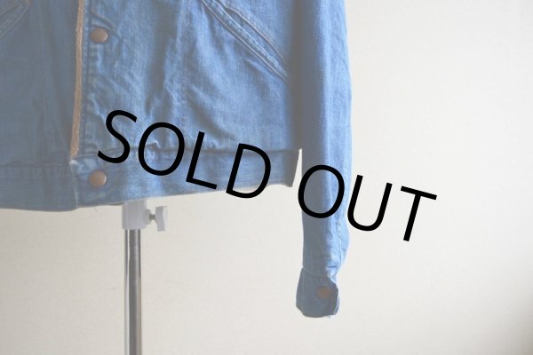 画像11: 1970s Wrangler デニムボアジャケット  実寸XL  (11)