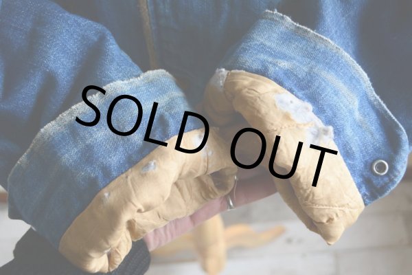 画像16: 1970s Wrangler デニムボアジャケット  実寸XL  (16)