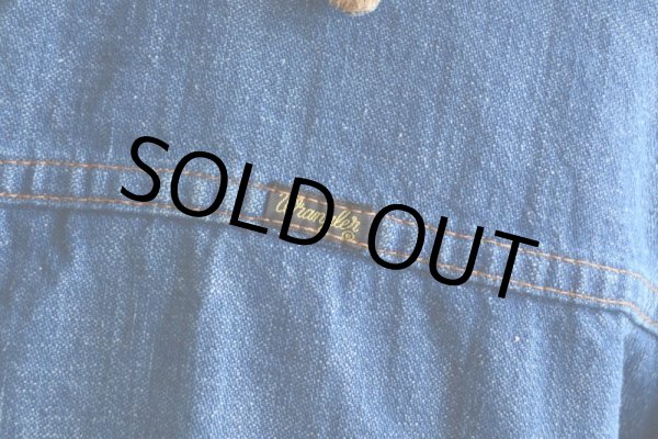 画像9: 1970s Wrangler デニムボアジャケット  実寸XL  (9)