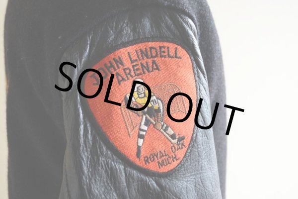 画像11: 1980s HOLLOWAY チェーン刺繍スタジャン　 表記S  (11)