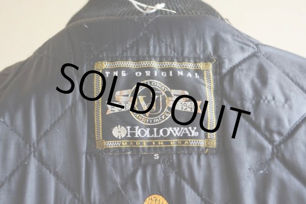 画像6: 1980s HOLLOWAY チェーン刺繍スタジャン　 表記S  (6)