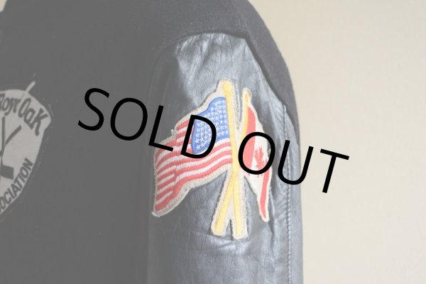 画像12: 1980s HOLLOWAY チェーン刺繍スタジャン　 表記S  (12)