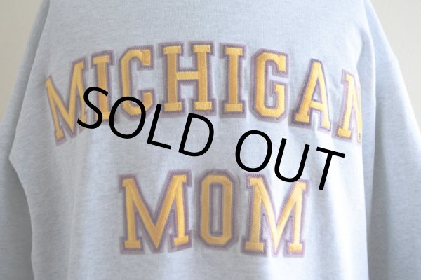 画像7: 1990s MICHIGAN MOM カレッジスウェット　 表記L  (7)