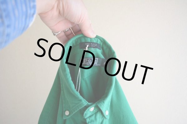 画像5: 1980s Polo Ralph Lauren ボタンダウンシャツ  MADE IN USA  表記BOY'S XL  (5)
