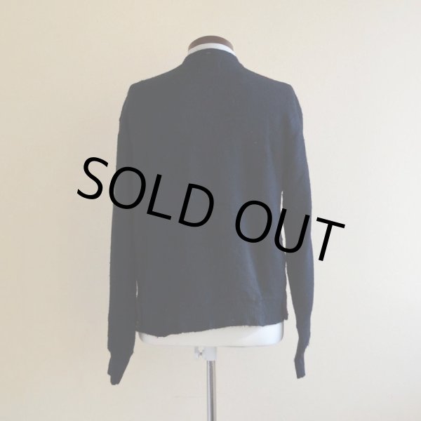 画像3: 1960s〜 アクリルニットカーディガン　 実寸M  (3)