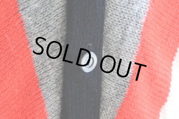 画像8: 1960s〜 アクリルニットカーディガン　 実寸M  (8)