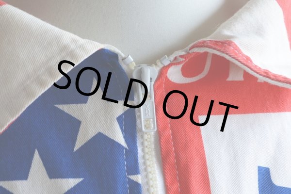 画像8: 1990s BUDWEISER 総柄コットンジャケット　 MADE IN USA　 表記L  (8)