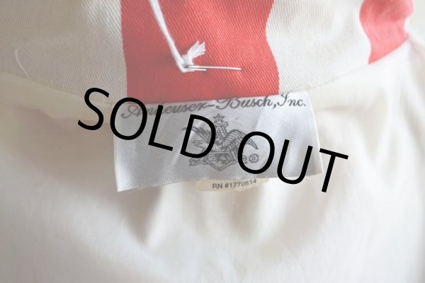 画像5: 1990s BUDWEISER 総柄コットンジャケット　 MADE IN USA　 表記L  (5)