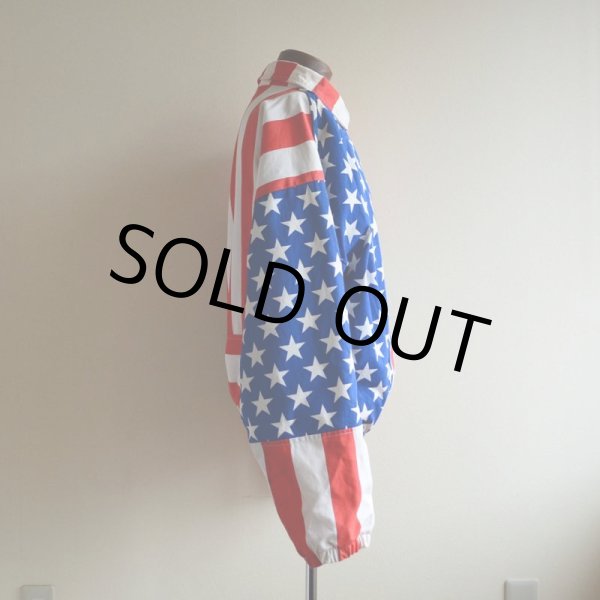 画像2: 1990s BUDWEISER 総柄コットンジャケット　 MADE IN USA　 表記L  (2)