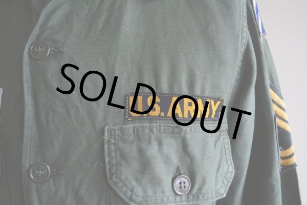 画像8: 1960s US.ARMY ユーティリティシャツ  OG107 2nd  表記13 1/2  (8)