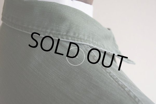 画像16: 1960s US.ARMY ユーティリティシャツ  OG107 1st  実寸M  (16)