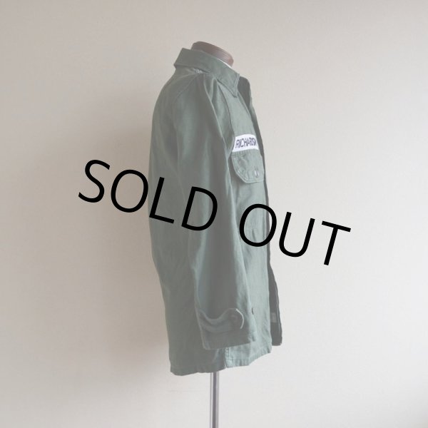 画像2: 1960s US.ARMY ユーティリティシャツ  OG107 2nd  表記13 1/2  (2)