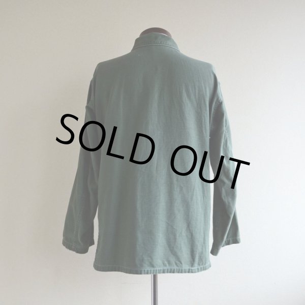 画像3: 1960s US.ARMY ユーティリティシャツ  OG107 1st  実寸M  (3)