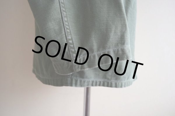 画像12: 1960s US.ARMY ユーティリティシャツ  OG107 1st  実寸M  (12)