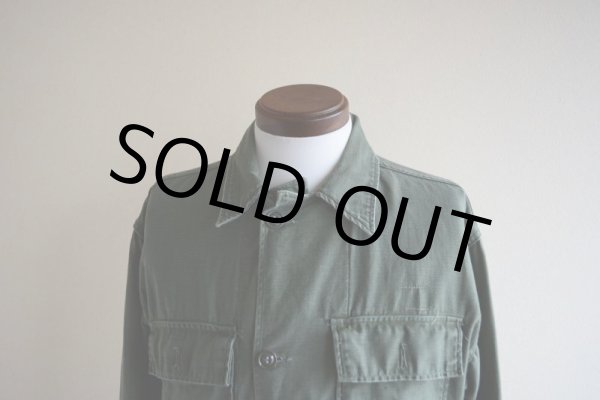 画像7: 1960s US.ARMY ユーティリティシャツ  OG107 1st  実寸M  (7)