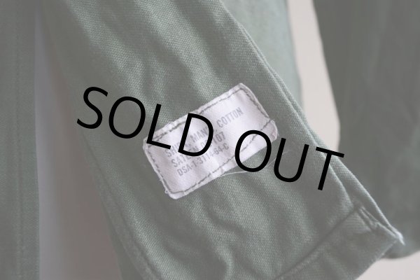 画像6: 1960s US.ARMY ユーティリティシャツ  OG107 2nd  表記13 1/2  (6)