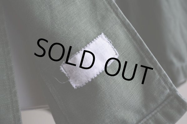 画像5: 1960s US.ARMY ユーティリティシャツ  OG107 1st  実寸M  (5)