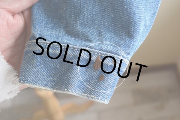 画像17: 1970s LEVI'S 06-705-0217 デニムジャケット   表記40  (17)