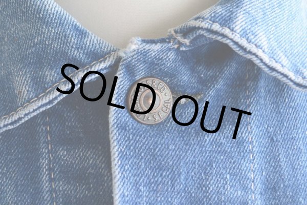 画像6: 1970s LEVI'S 06-705-0217 デニムジャケット   表記40  (6)